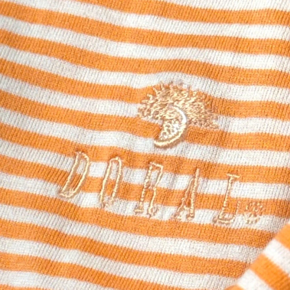 Polo Ralph Lauren Mens L Orange Stripe Big Pony Trump National Doral Golf Club - Picture 3 of 9